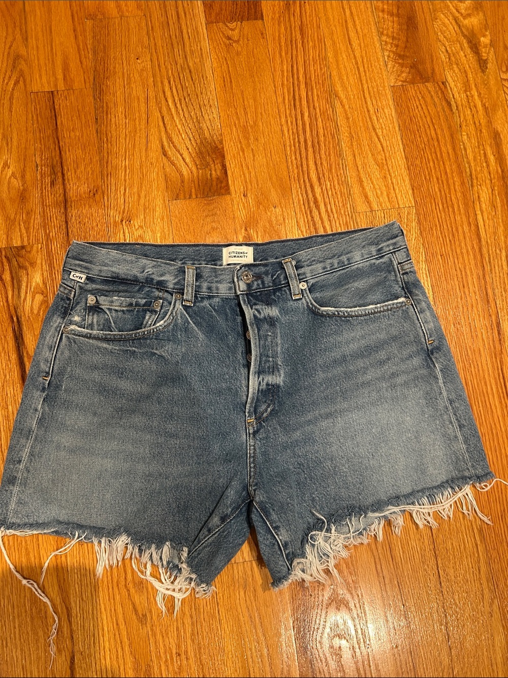 COH  Denim Shorts in Washed Blue